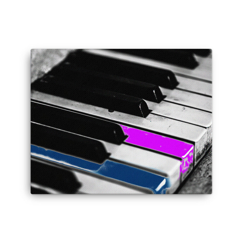 Piano Keys Canvas Print