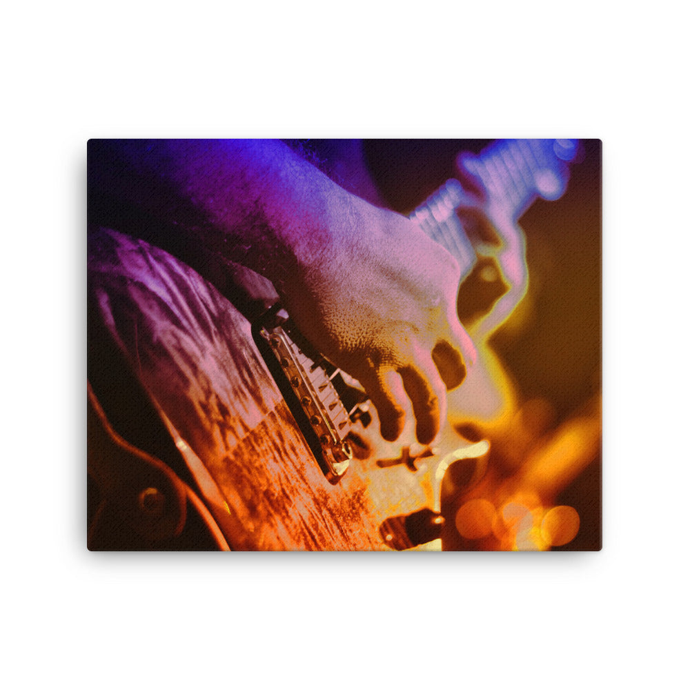 Electric Guitar Canvas Print