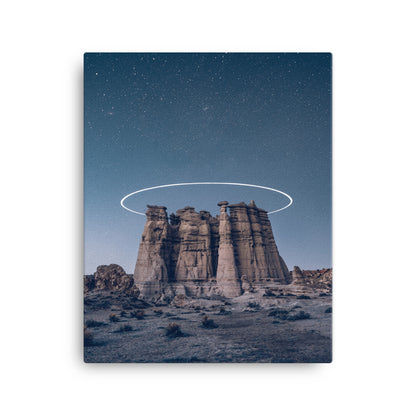 Desert Space Canvas Print