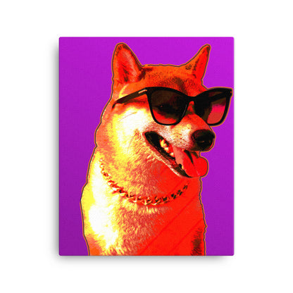 Shiba Inu Canvas Print