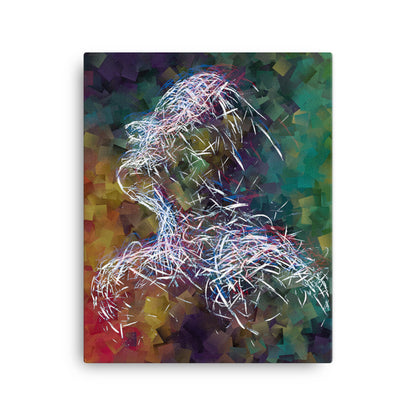 Body Fluidity Canvas Print