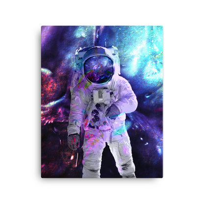 Luminance Space Travel Canvas Print