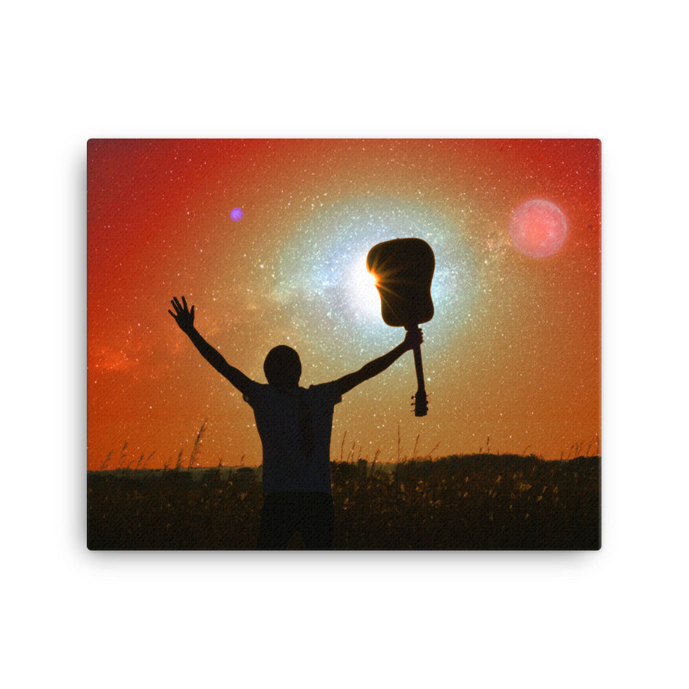 Music for the Stars Canvas Print