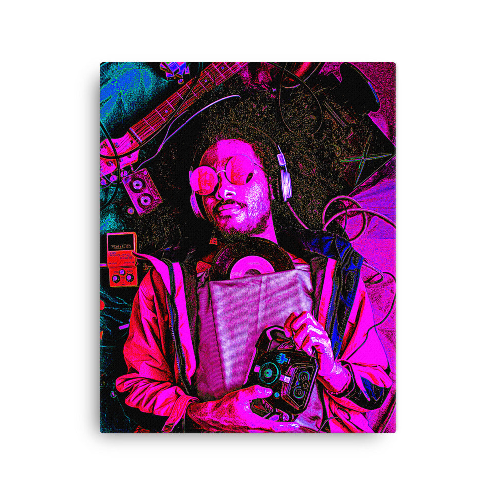 Vivid Music Chill Canvas Print