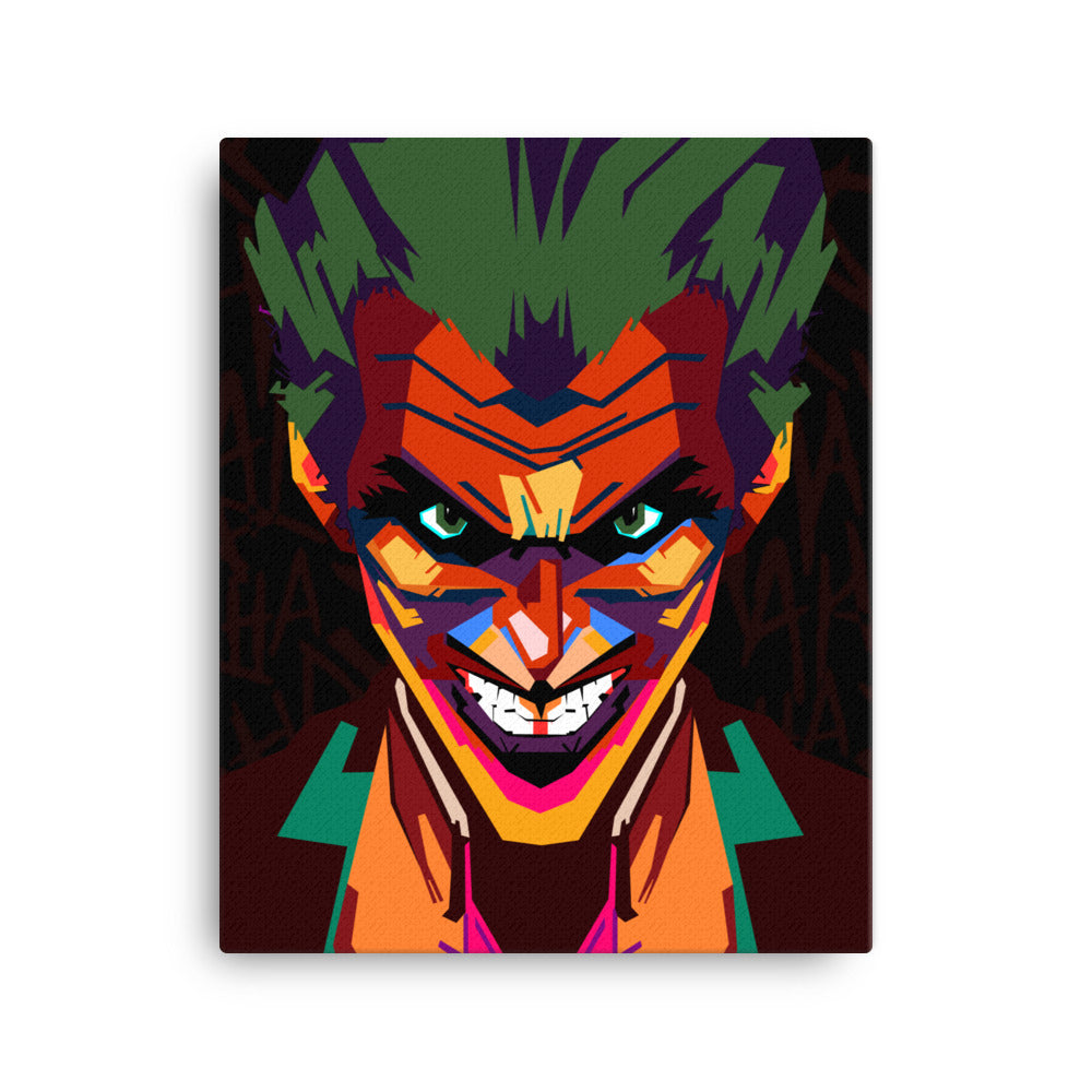 JOKER WPAP Canvas Print