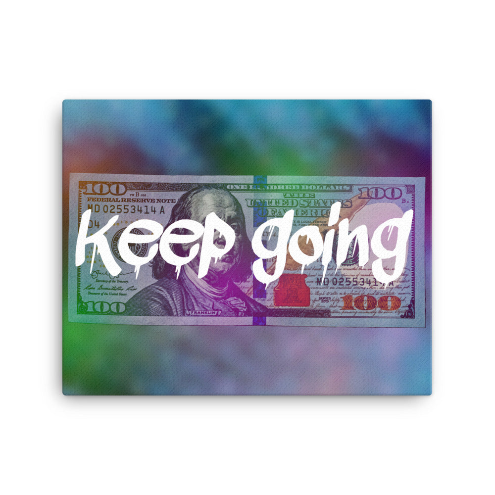 Keep Going Canvas Print