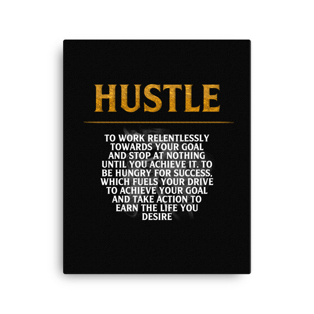 Way of the Hustle Canvas Print