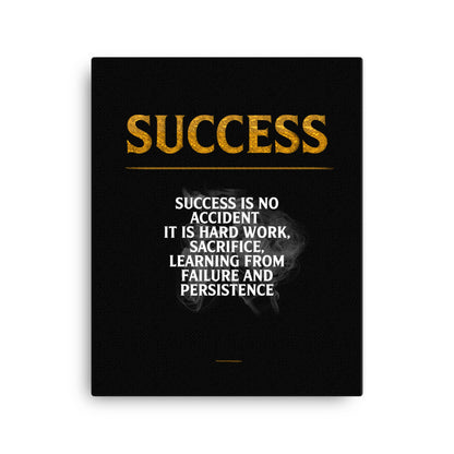 Journey to Success Canvas Print