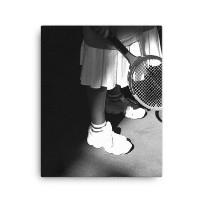 Tennis Ready Canvas Print