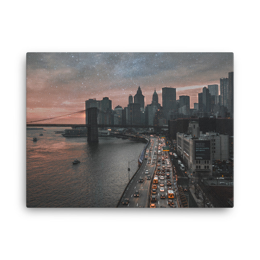 New York Bridge Canvas Print