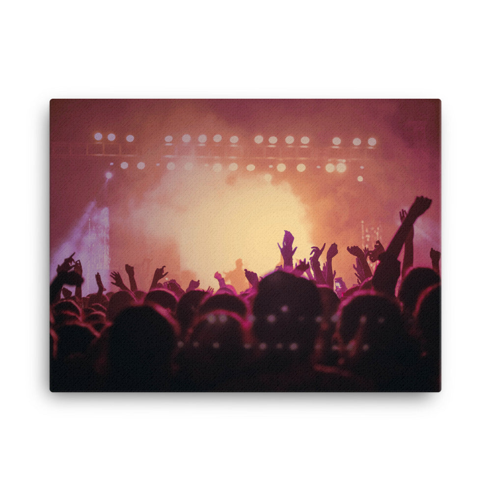 Music Gig Canvas Print