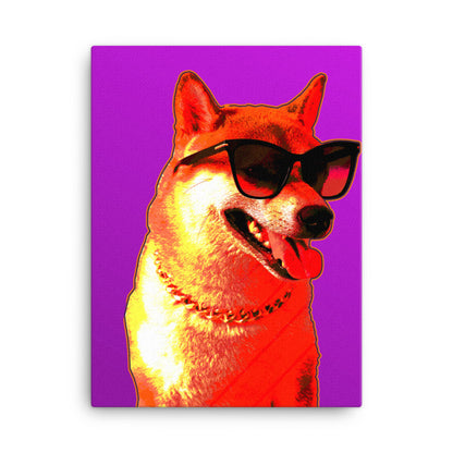 Shiba Inu Canvas Print