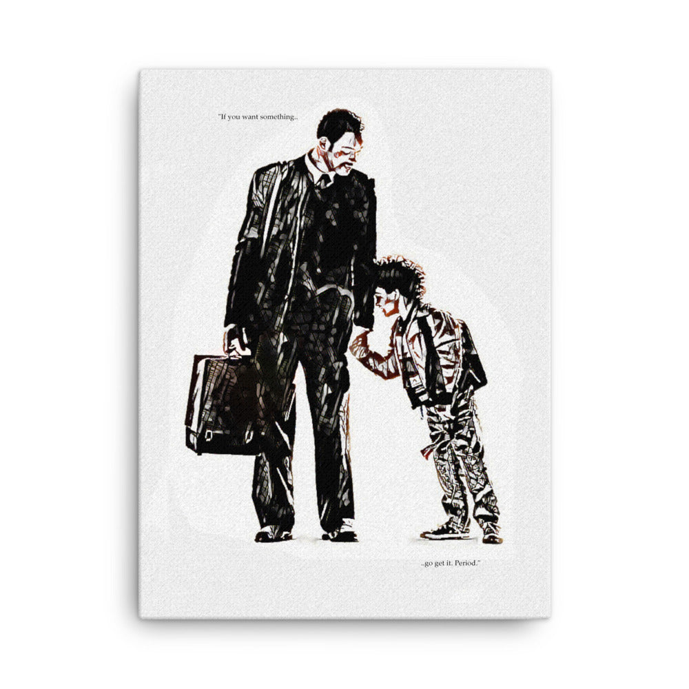 Pursuit of Happyness Canvas Print