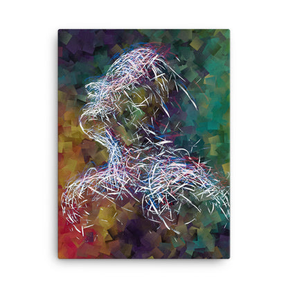 Body Fluidity Canvas Print