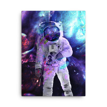 Luminance Space Travel Canvas Print