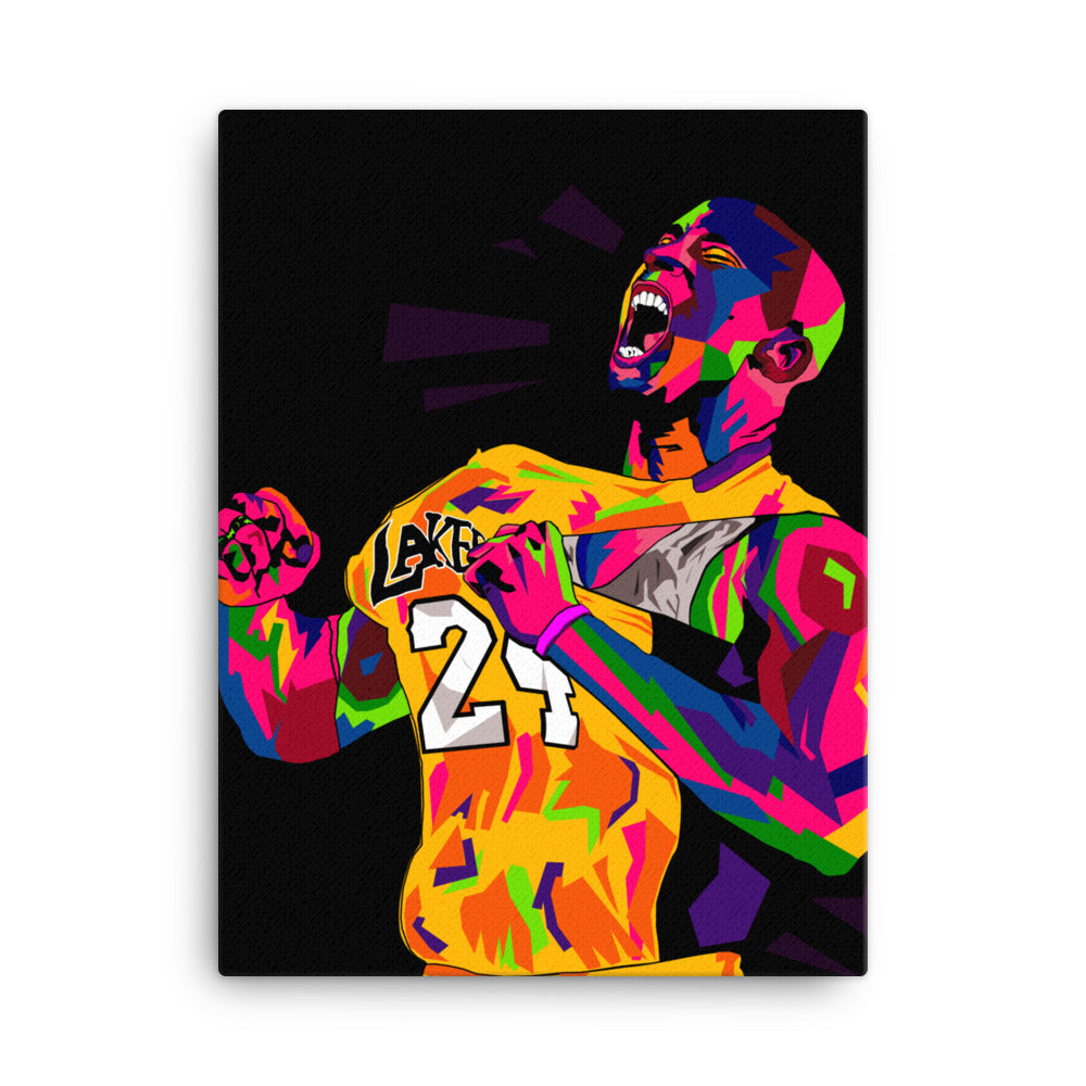 MAMBA WPAP Canvas Print