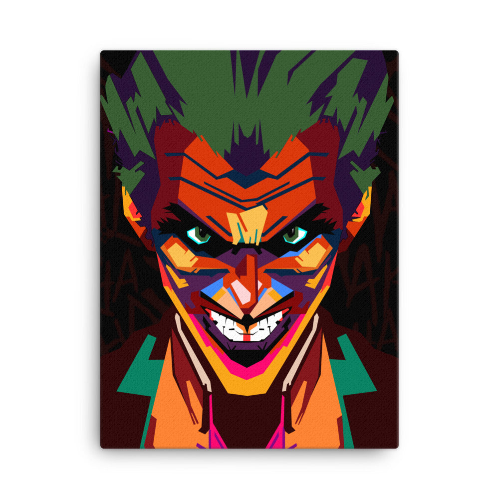 JOKER WPAP Canvas Print