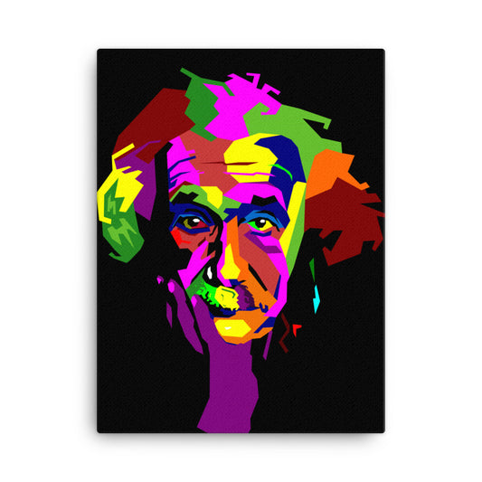 einstein wpap canvas wall art print 