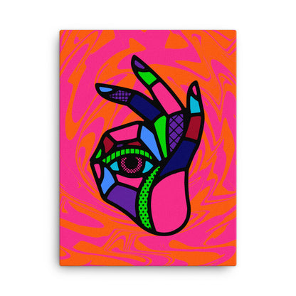 OK Groove Canvas Print