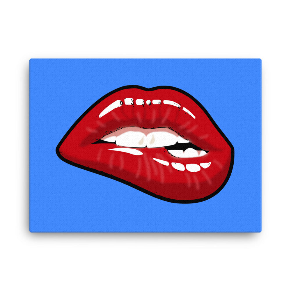 Lip Service Canvas Print