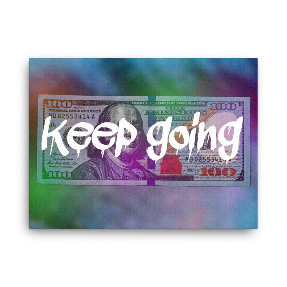 Keep Going Canvas Print