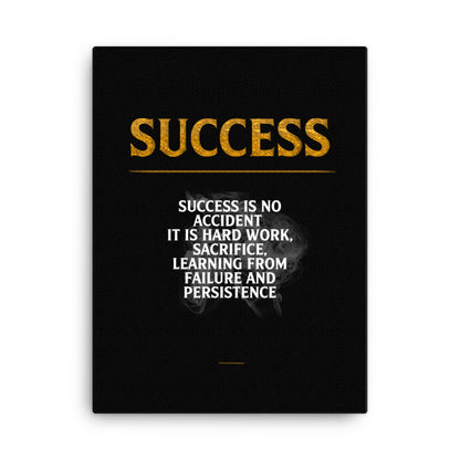 Journey to Success Canvas Print