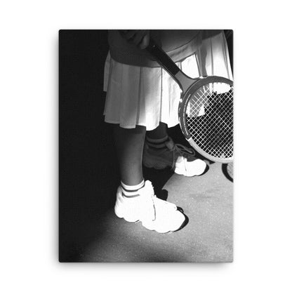 Tennis Ready Canvas Print