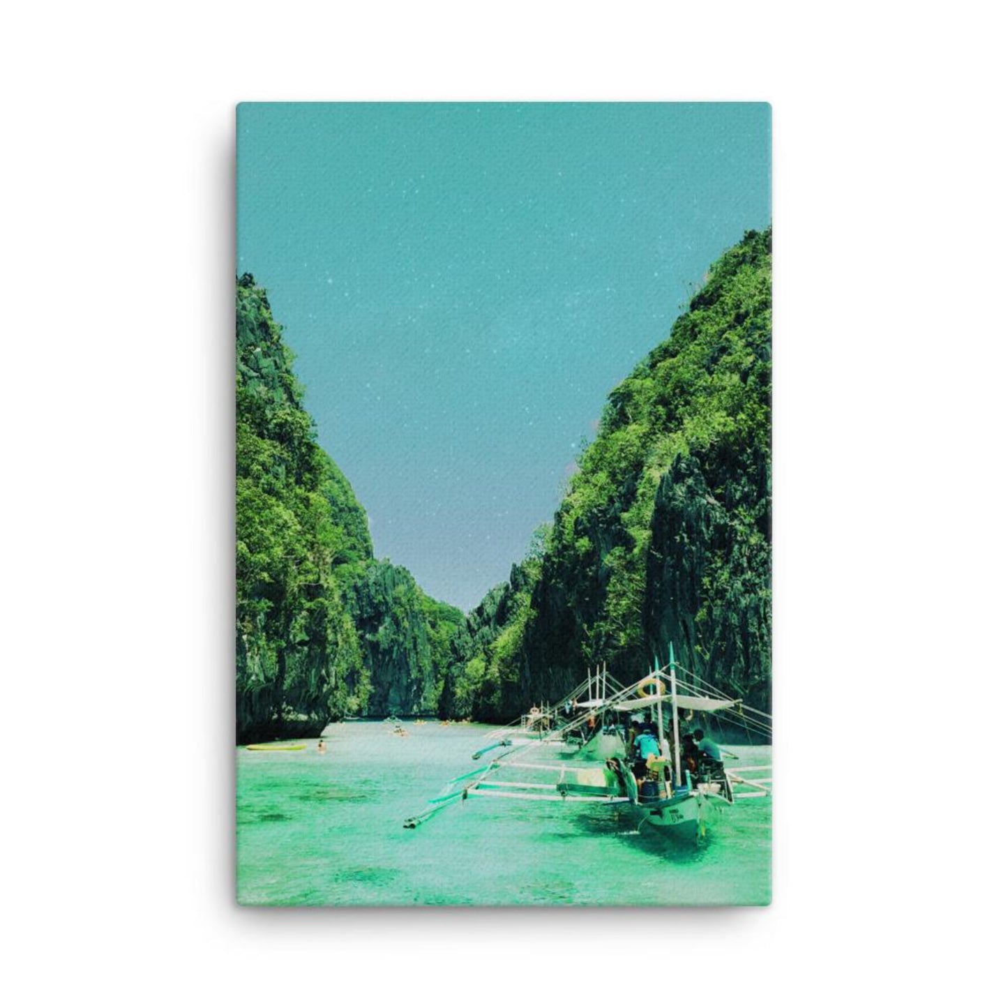 palawan philippines canvas wall art print 