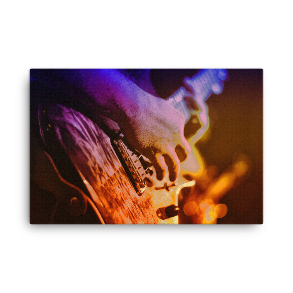 Electric Guitar Canvas Print