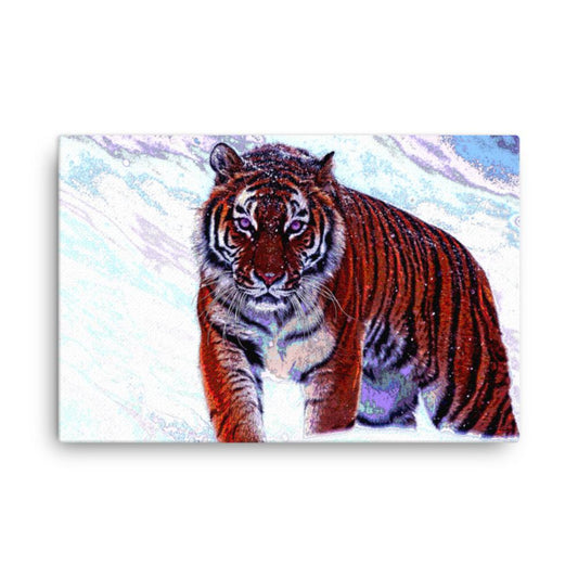 tiger animal canvas wall art 