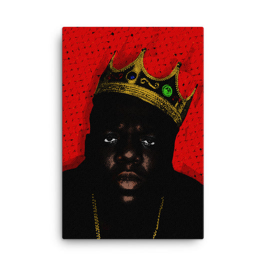 Biggie Smalls Pop Art Canvas Print