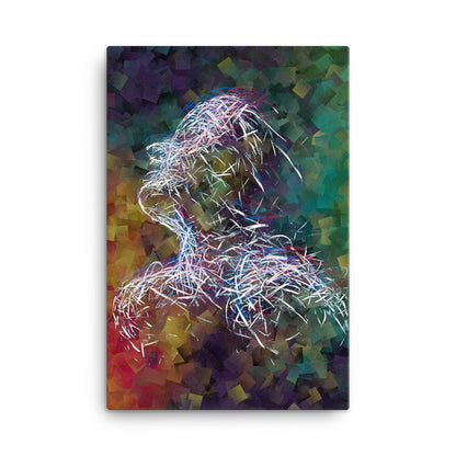 Body Fluidity Canvas Print