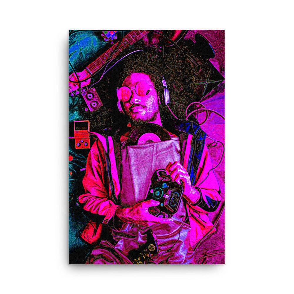 Vivid Music Chill Canvas Print