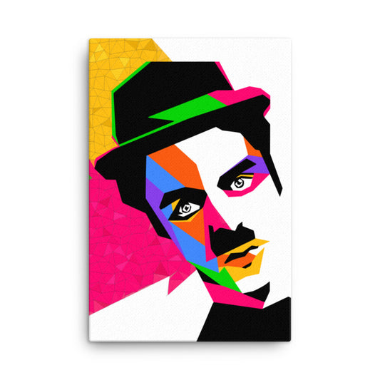 charlie chaplin wall art 