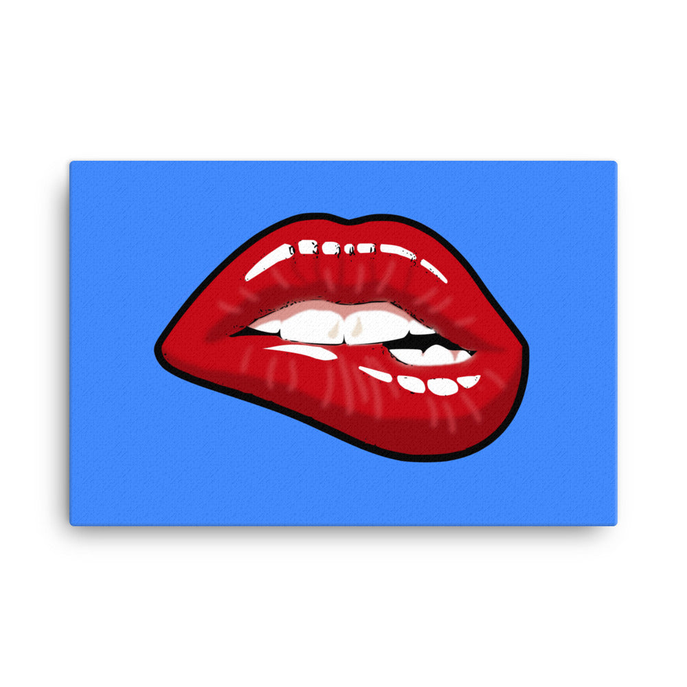 Lip Service Canvas Print