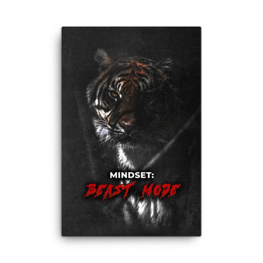 Mindset: Beast Mode Canvas Print