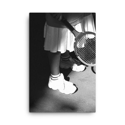 Tennis Ready Canvas Print