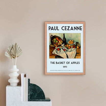Basket of Apples by Paul Cezanne Framed Print 