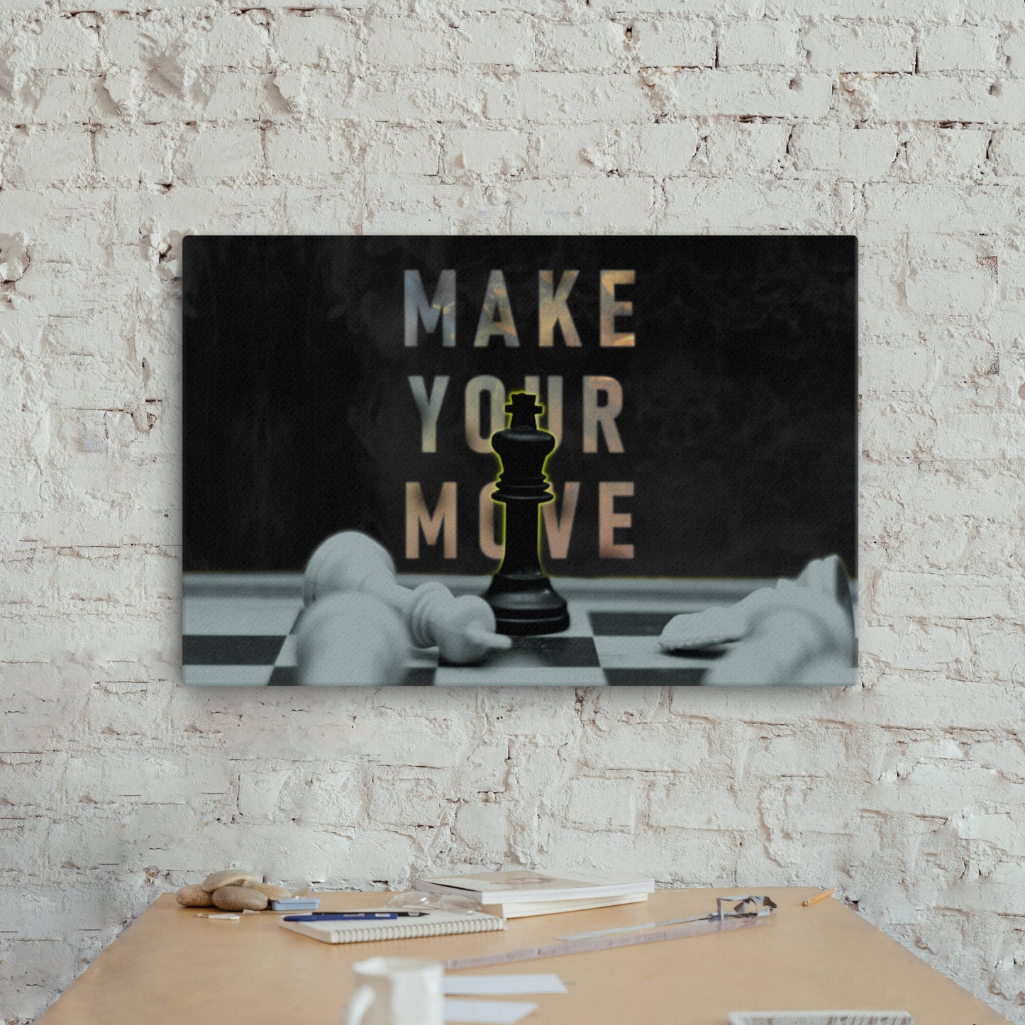 Make Your Move Canvas Print