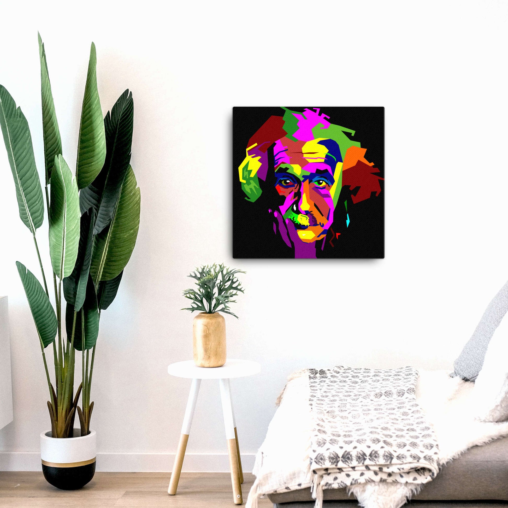 einstein wpap canvas wall art print 