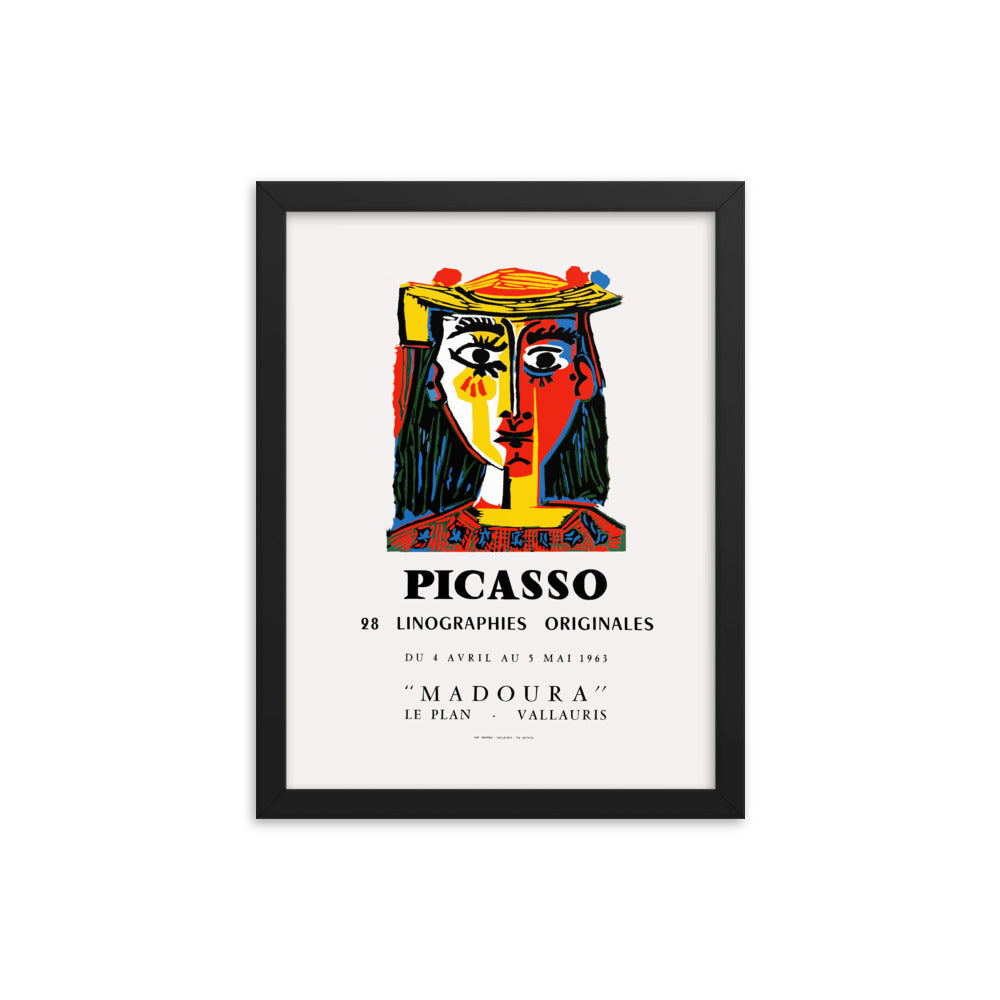 Picasso Face Framed Print