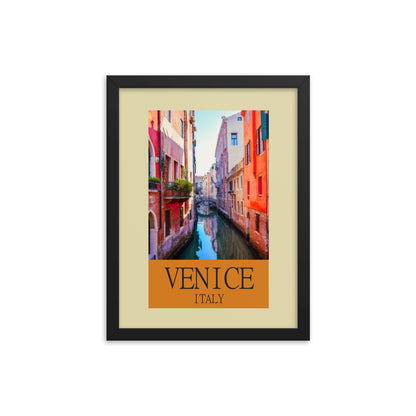 Vacation in Venice, Italy Framed Print