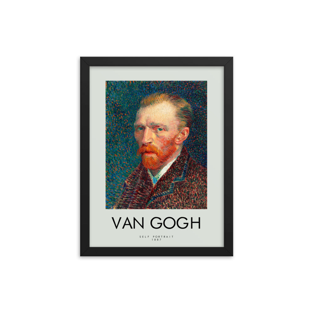 Van Gogh Self Portrait 1887 Framed Print