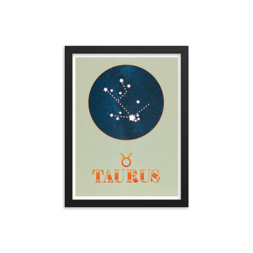 Taurus Zodiac Framed Print