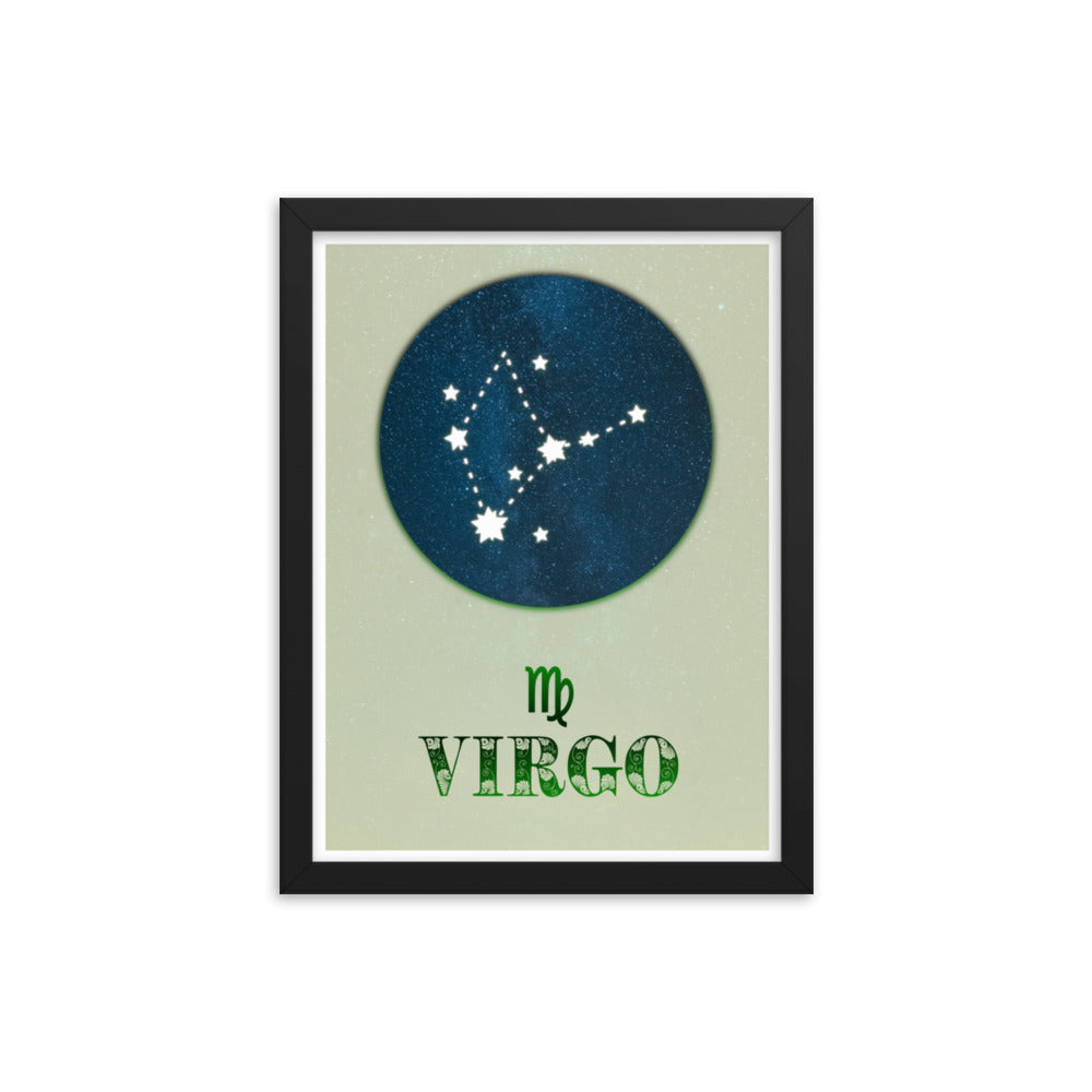 Virgo Zodiac Framed Print