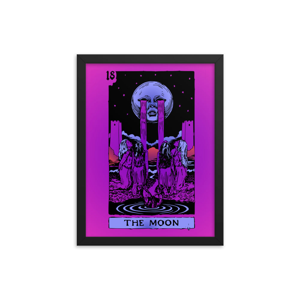 Moon - Tarot Card Framed Print