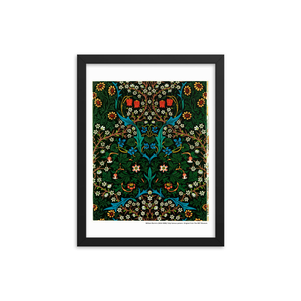 Tulip - William Morris Framed Print