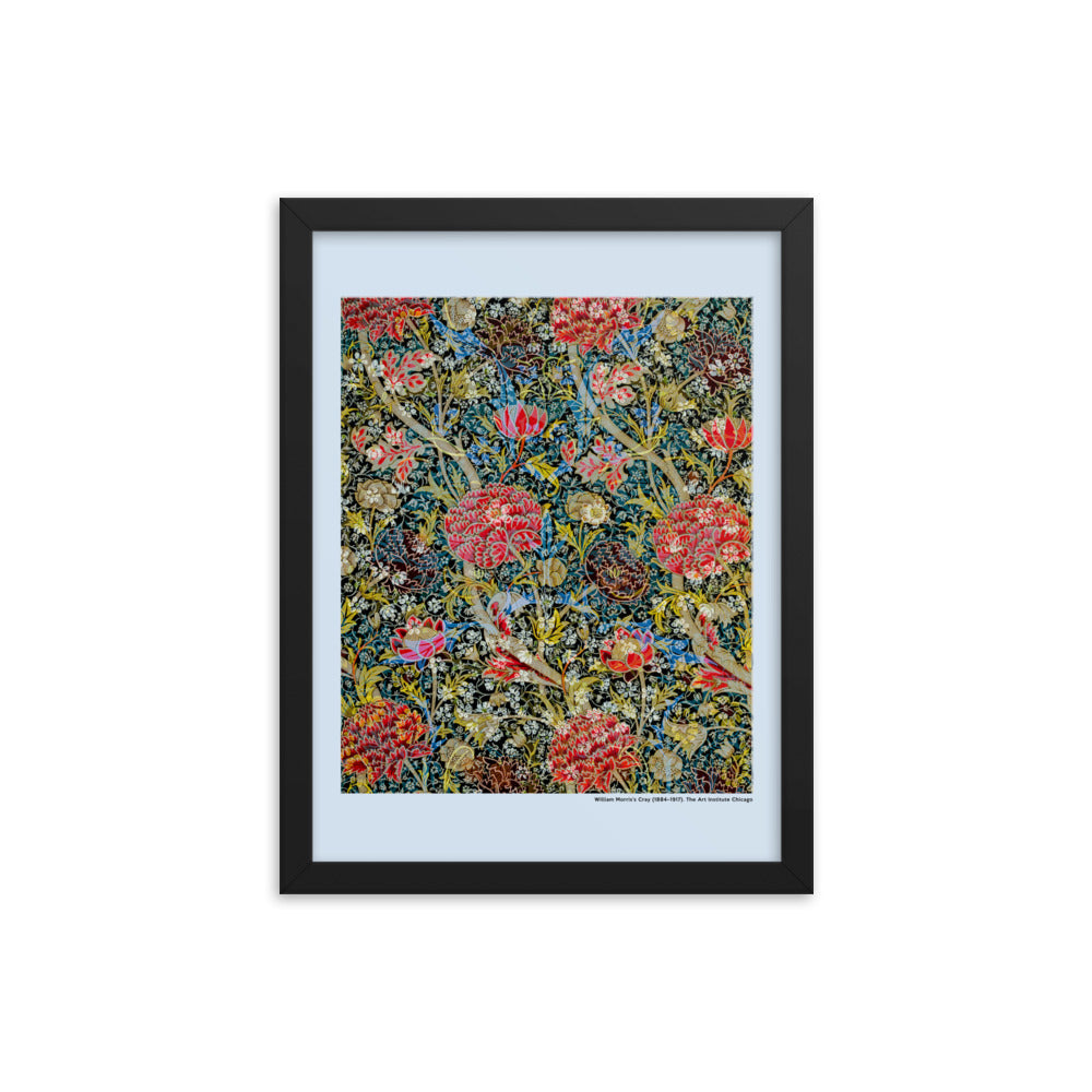 Cray - William Morris Framed Print