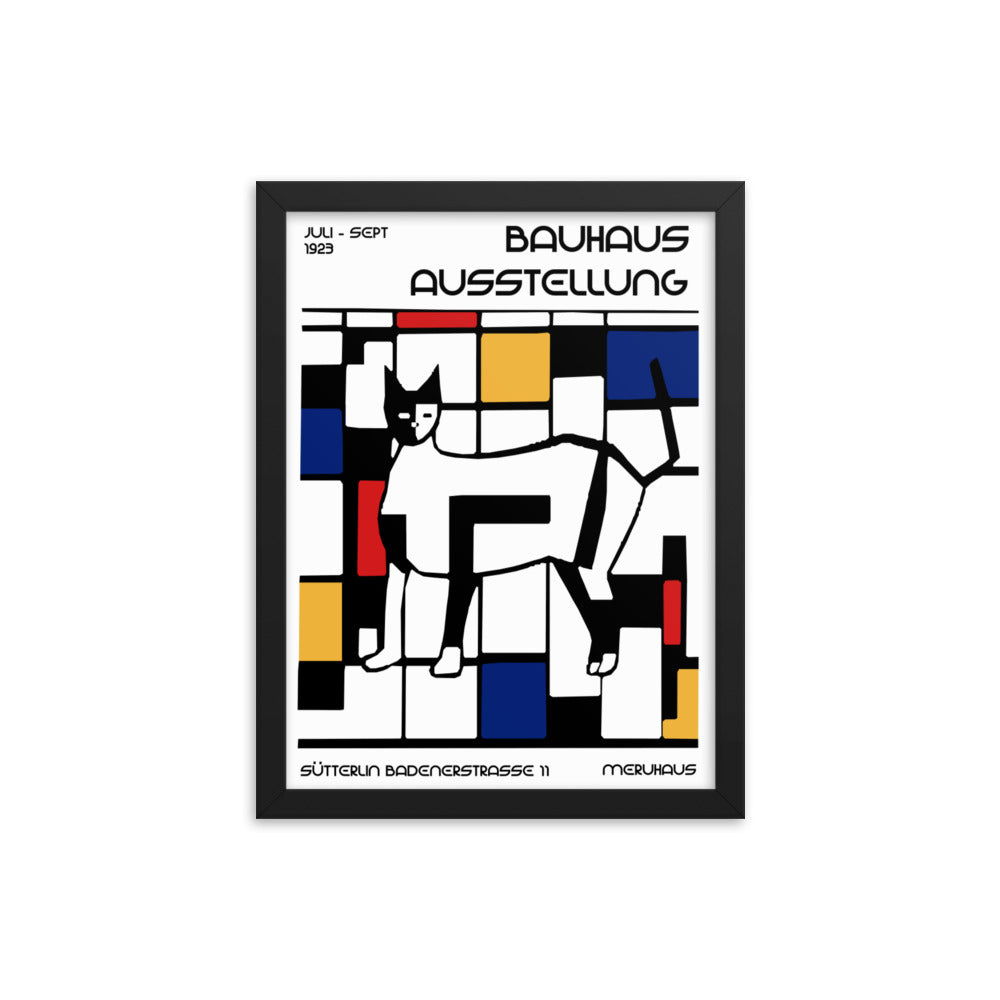 Bauhaus Austellung - Sütterlin Badenerstrasse Framed Print