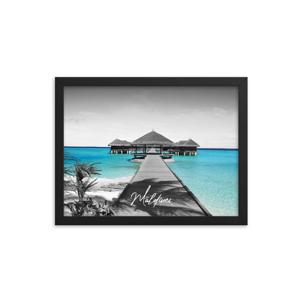 Maldives Framed Print